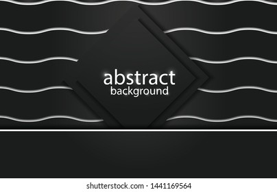 Elegant modern background. Abstract background with golden line. Vector illustration EPS 10