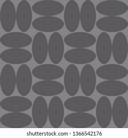 elegant modern background made of dark grey ellipses over light gray background