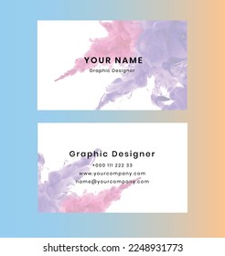 Elegant And Modern Business Card Teampalte Design