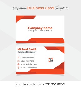 elegant and modern business card template design