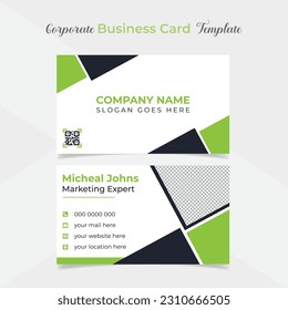 elegant and modern business card template design