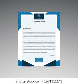 Elegant And Modern Corporate Letterhead Template 