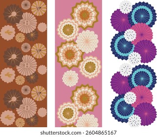 Elegant Modern Floral Seamless Pattern for Textile and Wallpaper

