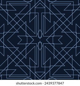 Elegant modern geometric pattern design