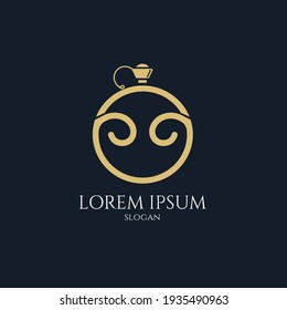 Elegant Modern Luxury perfume logo