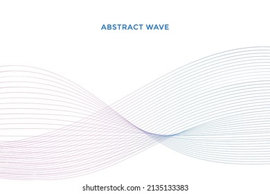 Elegante y moderno fondo abstracto minimalista con líneas onduladas