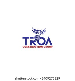 The elegant and modern minimalist eagle logo is suitable for a variety of company needs