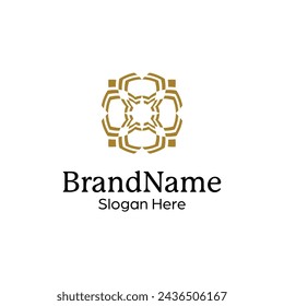 elegant and modern ornamental decorative pattern mandala logo