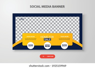Elegant Modern Real Estate social media post