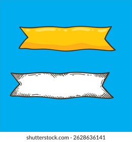 Diseño de cinta elegante y moderno en Vector para proyectos digitales y Anuncios