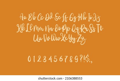 Elegante, Moderno, tipo de letra de guión, letra tipografía de lujo logotipo de tipo de letra vector premium. Vector Premium