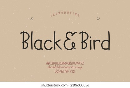 Elegant, Modern, script font, luxury typography fonts logo font premium vector. Premium Vector