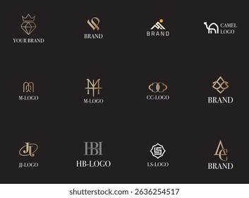 Elegant Modern Template Logo Pack