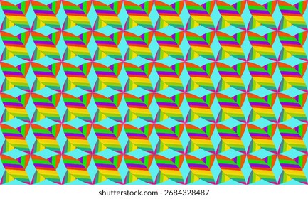 Elegant monochrome seamless pattern combining geometric lattice shapes with detailed herringbone and zigzag textures. Modern Op Art design in black and white, creating a classic tweed or houndstooth e