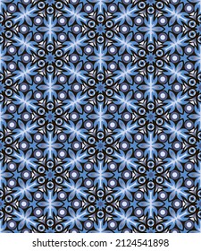 Elegant monochrome seamless pattern.
 A variety of shapes, stripes, segments are grouped and arranged in a certain order. Vector. 