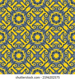 Elegant monochrome seamless pattern.
 Vector illustration for print, fabric, cover, packaging, interior decor, blog decoration and other your projects.