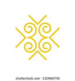 Elegant monogram design