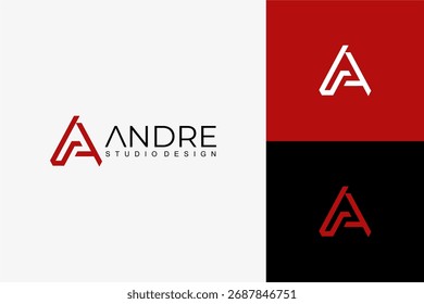 Un diseño de logotipo, concepto minimalista moderno para la marca, identidad corporativa y estilo de negocios de lujo