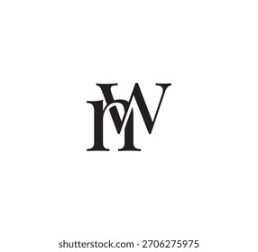 Elegantes Monogramm-Logo, klassisches Serif Initial Letters Design, Vintage Luxus Typografie Emblem jetzt