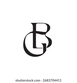 Elegant Monogram Logo Design | BG Letter Mark
