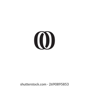 Elegante Monograma Design de logotipo - Classic Serif letras iniciais para Luxo Marca Identidade também