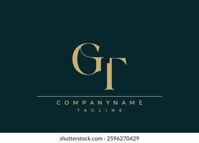 Elegant Monogram with Sophisticated Typography Design Featuring GT with Sophisticated Typography