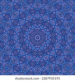 Elegant mosaic repeated pattern graphic design. Modern curtain print. Interior geometrical ornament. Portugal ethnic composition. Artistic backdrop.