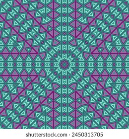 Elegant mosaic repeated pattern graphic design. Simple rug print. Interior geometry background. Portuguese traditional motif. Boho template.