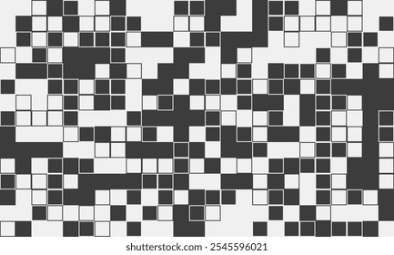 Elegant mosaic tile pattern with vibrant colours. Perfect for textile, decorative covers, or modern graphic design with structured and symmetrical appeal.