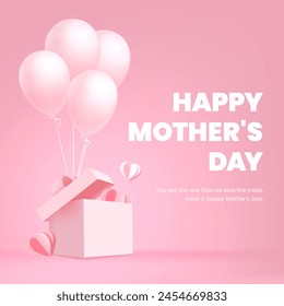 Elegant Mother's Day greeting design template