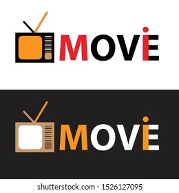 Elegant Movie Logo, Cinema Vector Illustration, Entertainment Symbol Vector Illustration, Movie Symbol Design, set logo cinema, Electronic Design Logo,