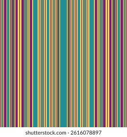 Elegant Multicolored Vertical Stripes Pattern