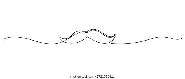 Elemento de design elegante bigode para projetos criativos ícone. luxo, sofisticação, beleza, detalhe, artístico, símbolo de expressão. ilustração vetorial.