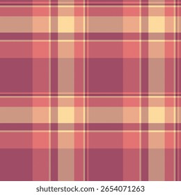 Elegante muted rosa, coral, e creme xadrez padrão.  Perfeito para design têxtil, vestuário, decoração de casa e fundos do site.  Este design sutil, mas elegante evoca sentimentos de calor e conforto.
