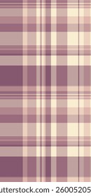 Elegant muted pink and cream plaid pattern.  Perfect for textile design, fashion, website backgrounds, or packaging. This soft, subtle texture evokes feelings of warmth and sophistication.