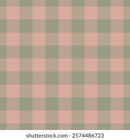 Elegant muted pink and sage green plaid pattern.  Perfect for textile design, website backgrounds, or crafting projects.