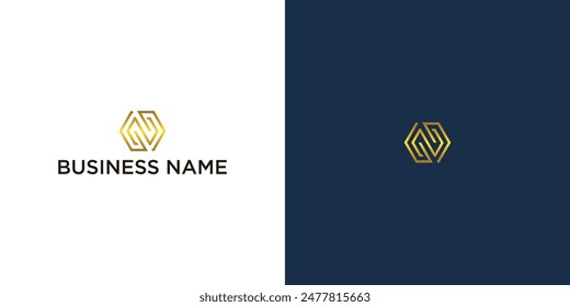 Elegant N Initial Logo for Professional Use.