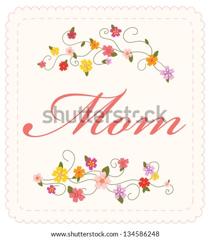 Elegant name card