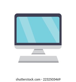 elegant and neat computer display illustration