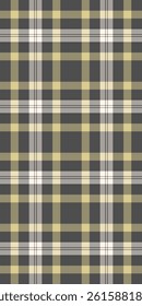 Elegant neutral plaid pattern in muted gold and grey tones.  Perfect for textile design, website backgrounds, or fashion projects.