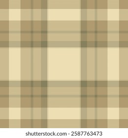 Elegant neutral plaid pattern in soft beige and brown tones.  Perfect for textile design, website backgrounds, or adding a touch of understated sophistication to your projects.