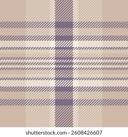 Elegant neutral plaid pattern. Subtle texture and muted tones create a sophisticated aesthetic. Ideal for textile design, fashion, backgrounds, and packaging.  Evokes feelings of warmth and comfort.