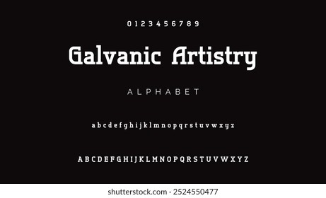 Elegantes números y letras del alfabeto. Fuente simple y tradicional que tiene estilo. Fuente de Vector serif moderna en mayúsculas y minúsculas. Diseños de moda a Pequeña escala