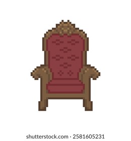 elegant old sofa pixel art