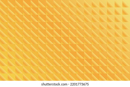 Elegant orange colored gradient vector background using triangles pattern. Suitable for design template, backdrop, book cover, and design element.