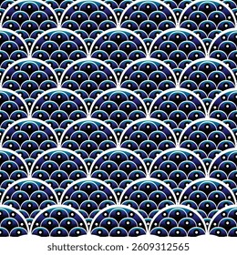 Elegant Oriental Vector Seamless Pattern Digital Paper – Intricate Floral and Geometric Design, Traditional Asian-Inspired Background, Luxury Textile, Wallpaper, Scrapbooking, Fabric Print, Decorative