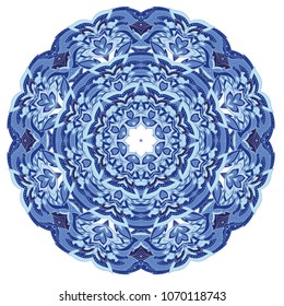 Elegant ornament in the circle