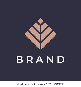 Elegant ornament logo icon. Universal ornament design.