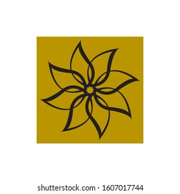 Elegant ornament logo icon. Universal ornament Vector Design