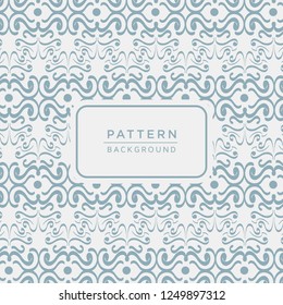 Elegant ornamental baroque style pattern background In Gold Color 